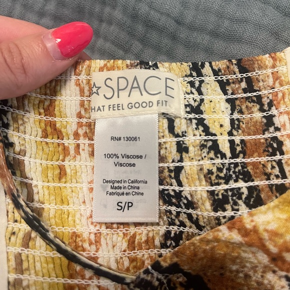 L*Space Yellow Dress - Picture 4 of 4